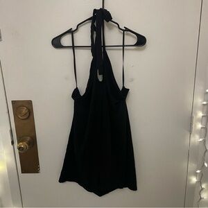 Torrid Retro Chic Black Halter Top